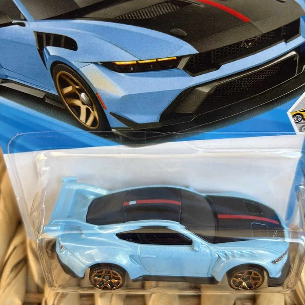 Hot Wheels Ford Mustang GTD Blue Pony Racing Car Hotwheels Racer 2026 New